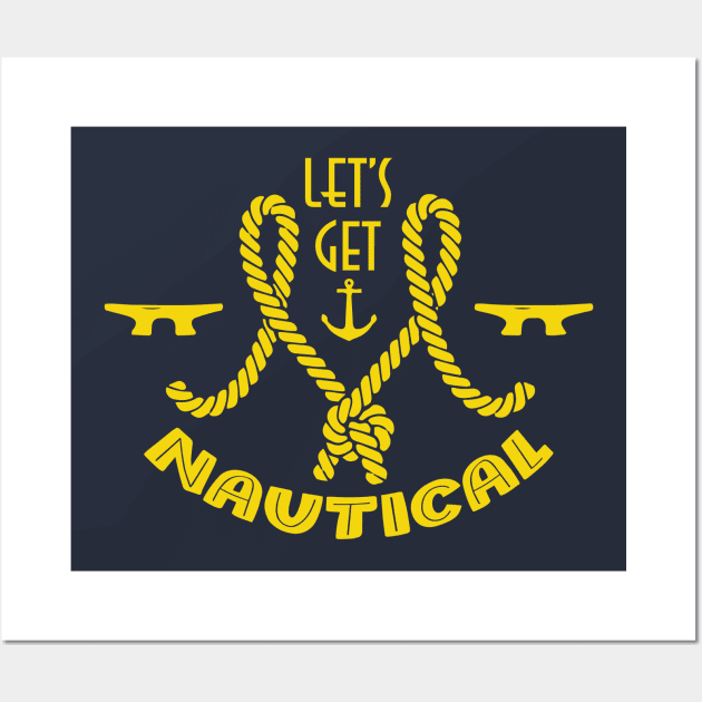 Lets get Nautical Wall Art by wickeddecent